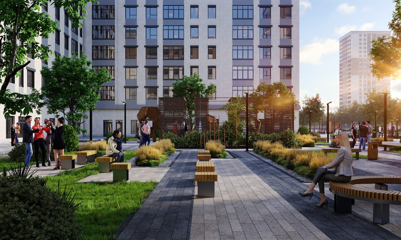 Концептуальный район Кварталы 17/77 КР Кварталы 17/77 район Кварталы 17/77 "Квар